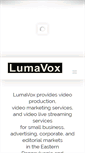 Mobile Screenshot of lumavox.com